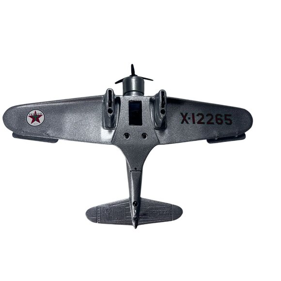 Texaco 1932 Northrop Airplane Wings Texaco Series 2 Collectible Die-Cast Silver - Picture 6 of 11
